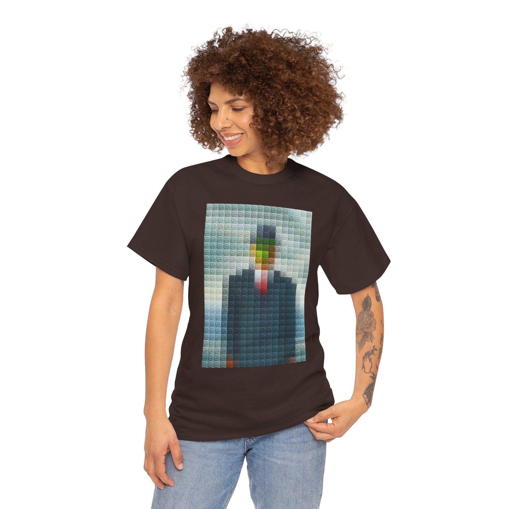 Surreal Pixelated Man - T-Shirt