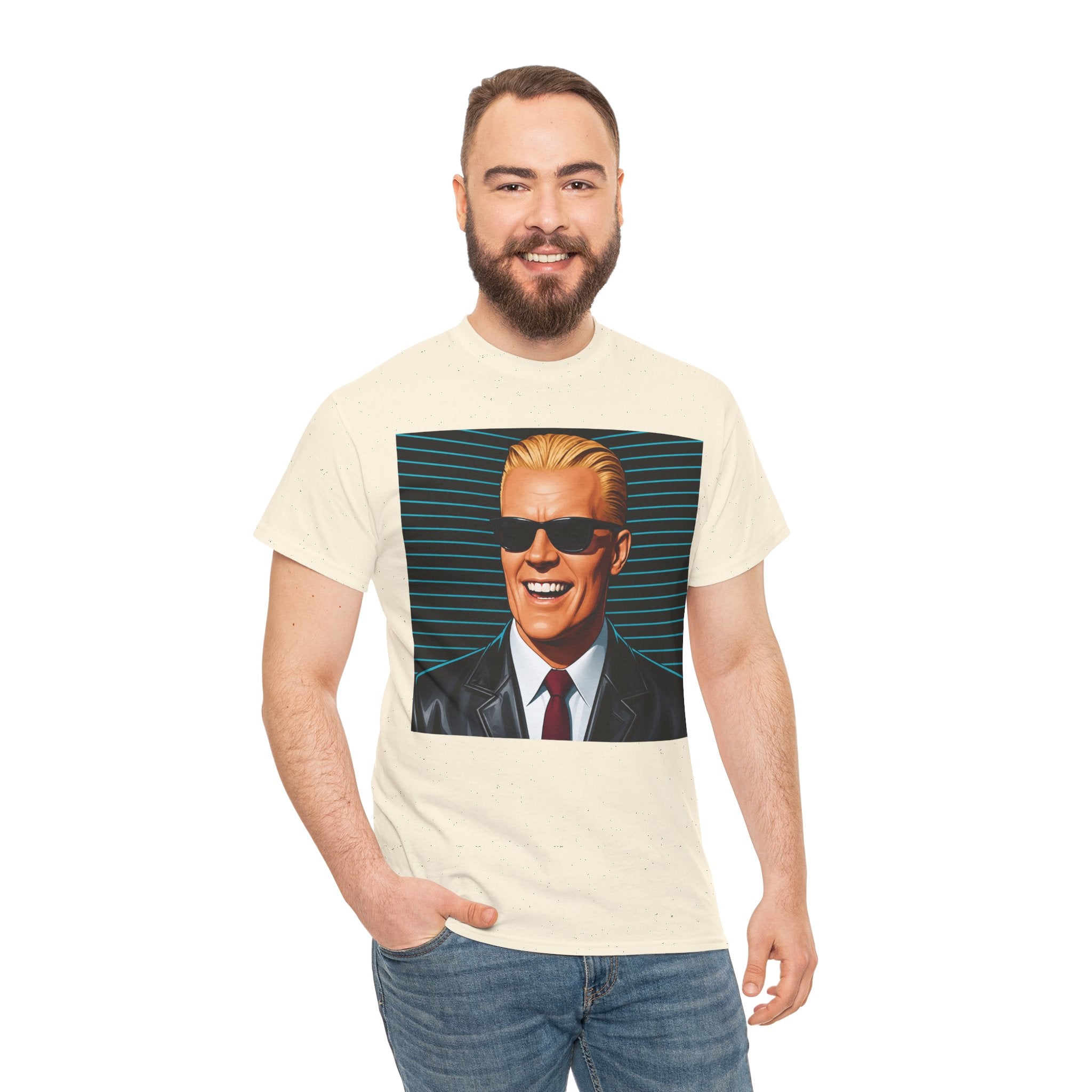 'MAX HEADROOM' — T shirt