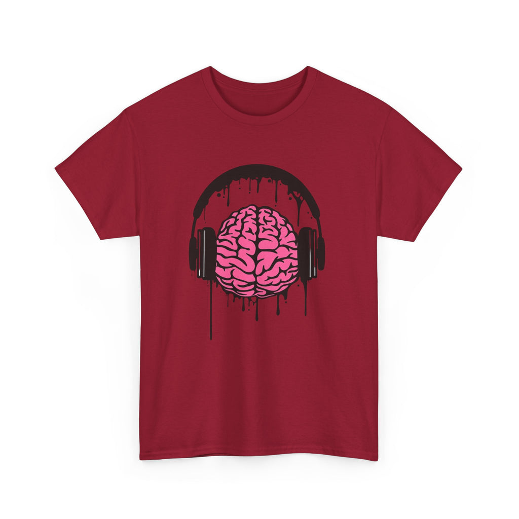 Music Lover Dripping Brain — T-Shirt