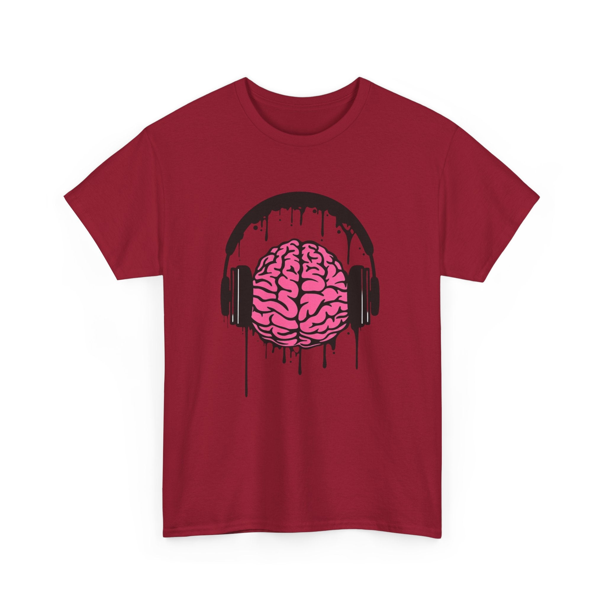 Music Lover Dripping Brain — T-Shirt