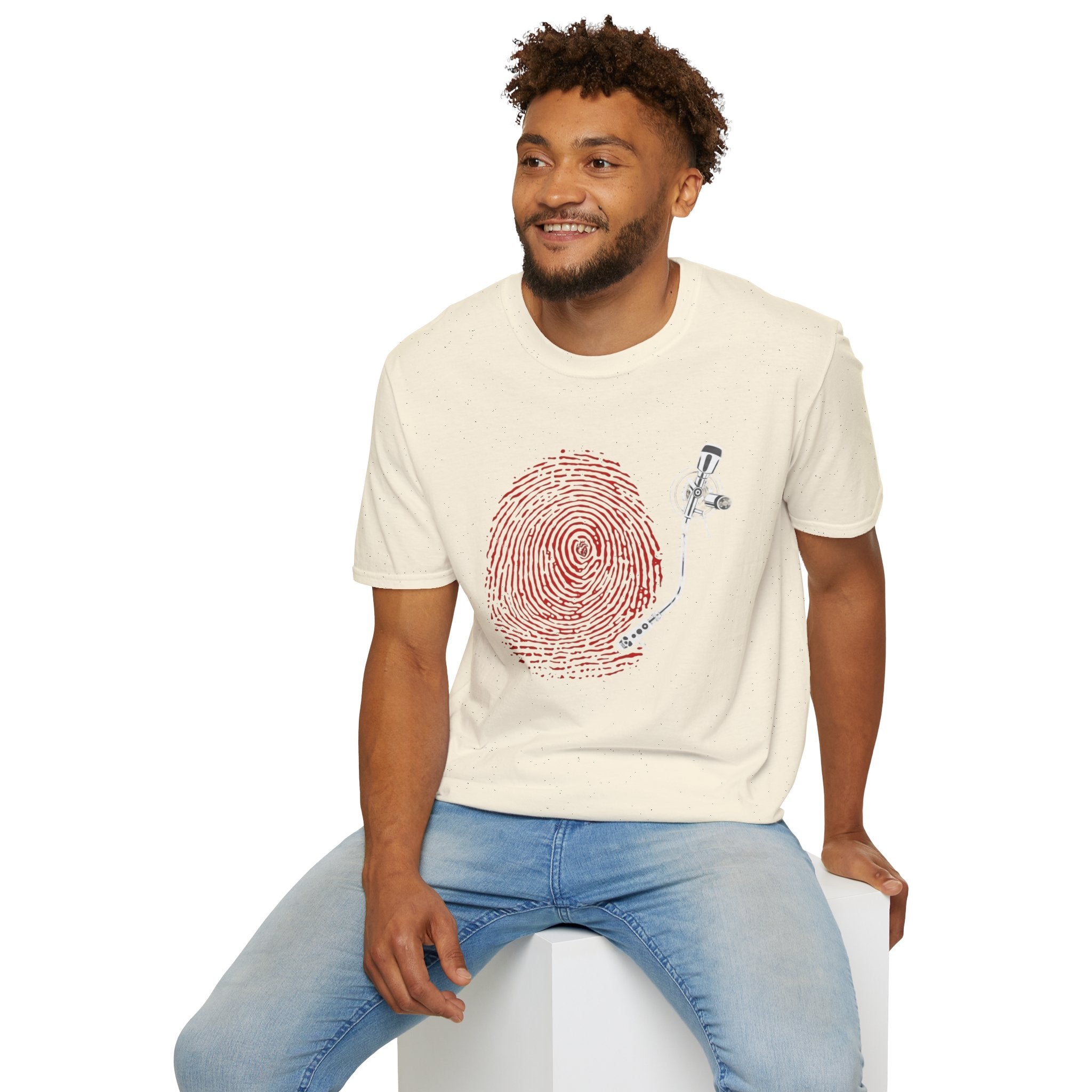 Fingerprint Turntable — T-Shirt