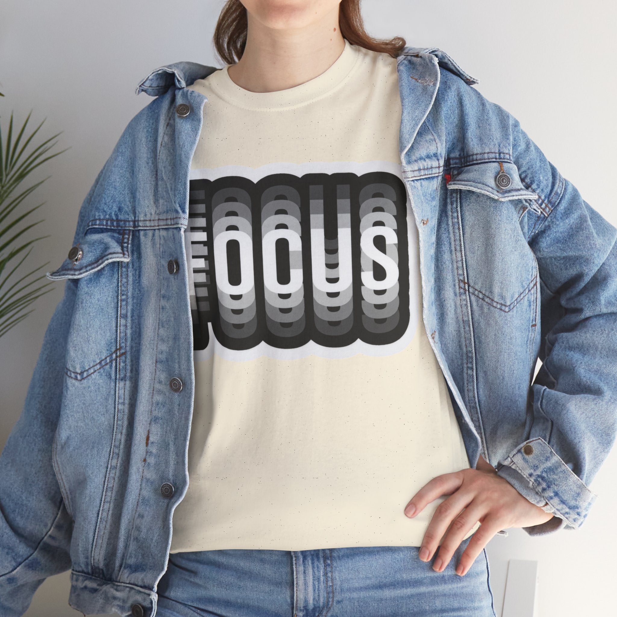 Focus Optical Illusion — T Shirt