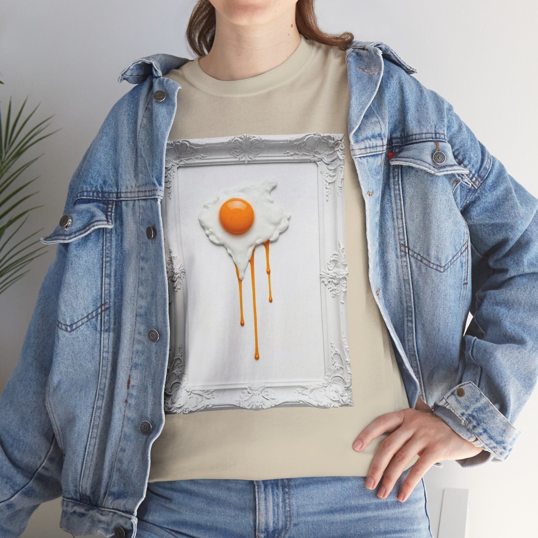 Artful Drip Fried Egg — T‑Shirt