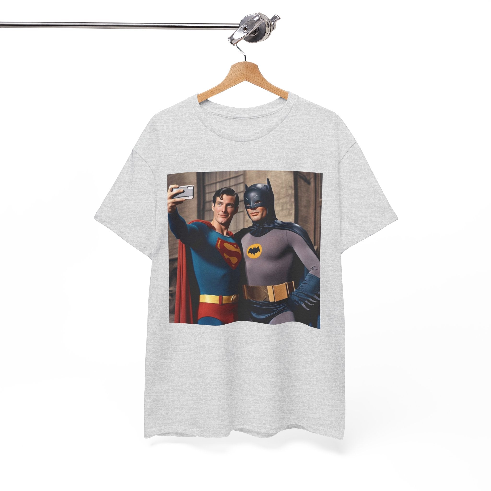 Retro Superhero Selfie - T shirt