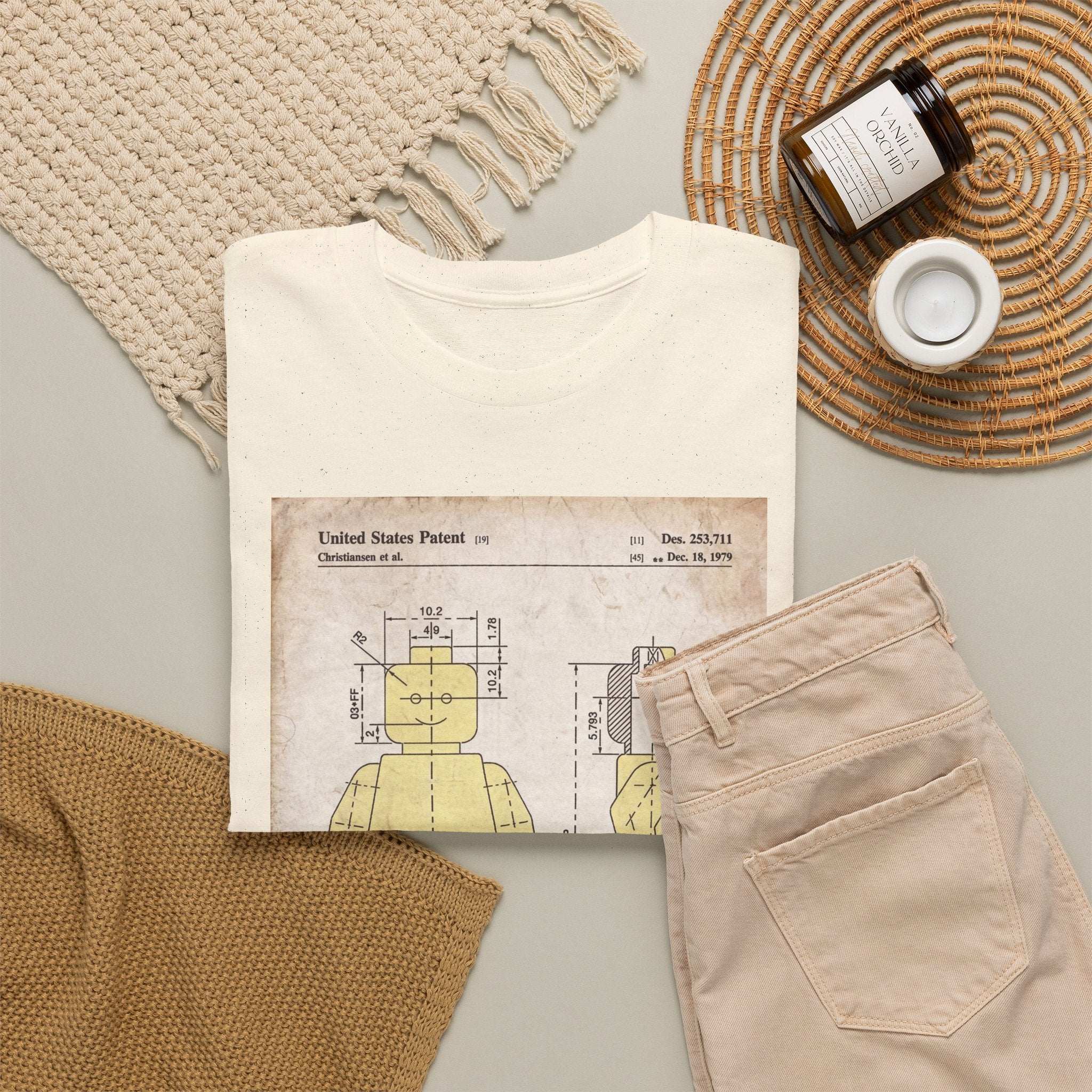 Lego Minifigure Patent — T‑Shirt