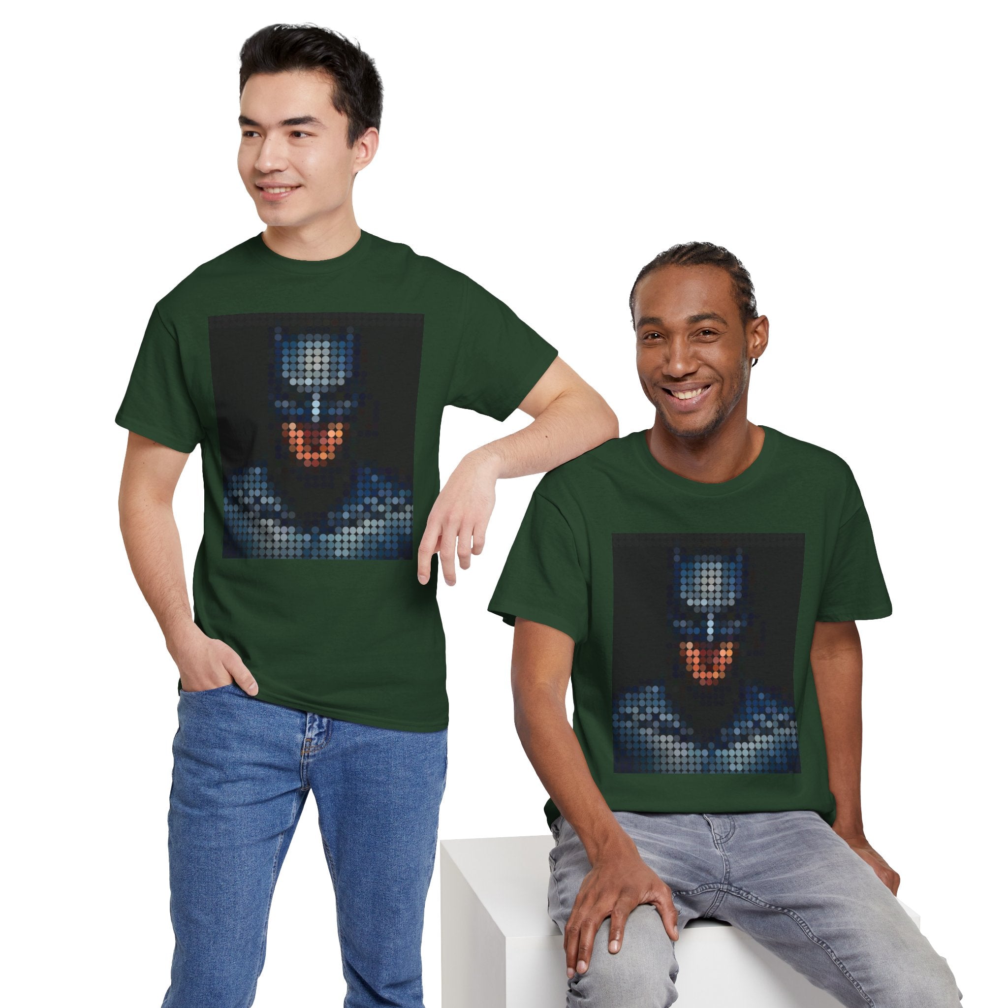 Pixel Art Batman Tee — T-Shirt