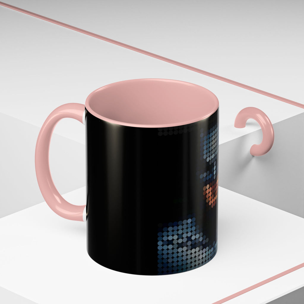 Pixel Art Dark Knight — Coffee Mug