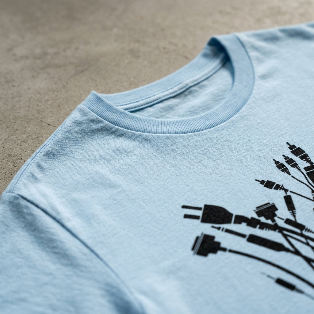Barcode Wildflowers — T-Shirt