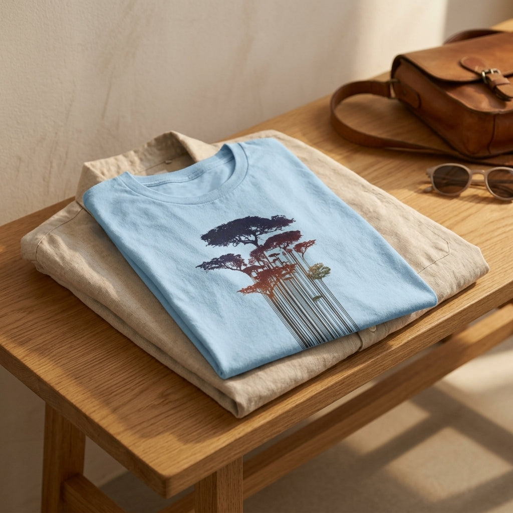 Tree Barcode — T-Shirt