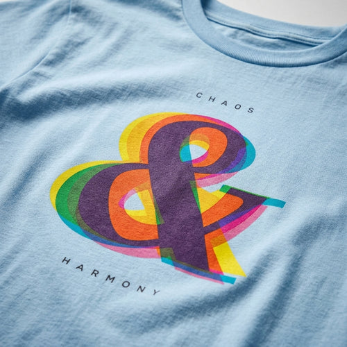 Chaos & Harmony T-Shirt – Abstract Art Graphic Tee