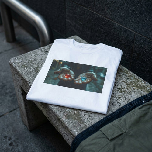 SCEGLI – T-Shirt Grafica Ispirata a Matrix