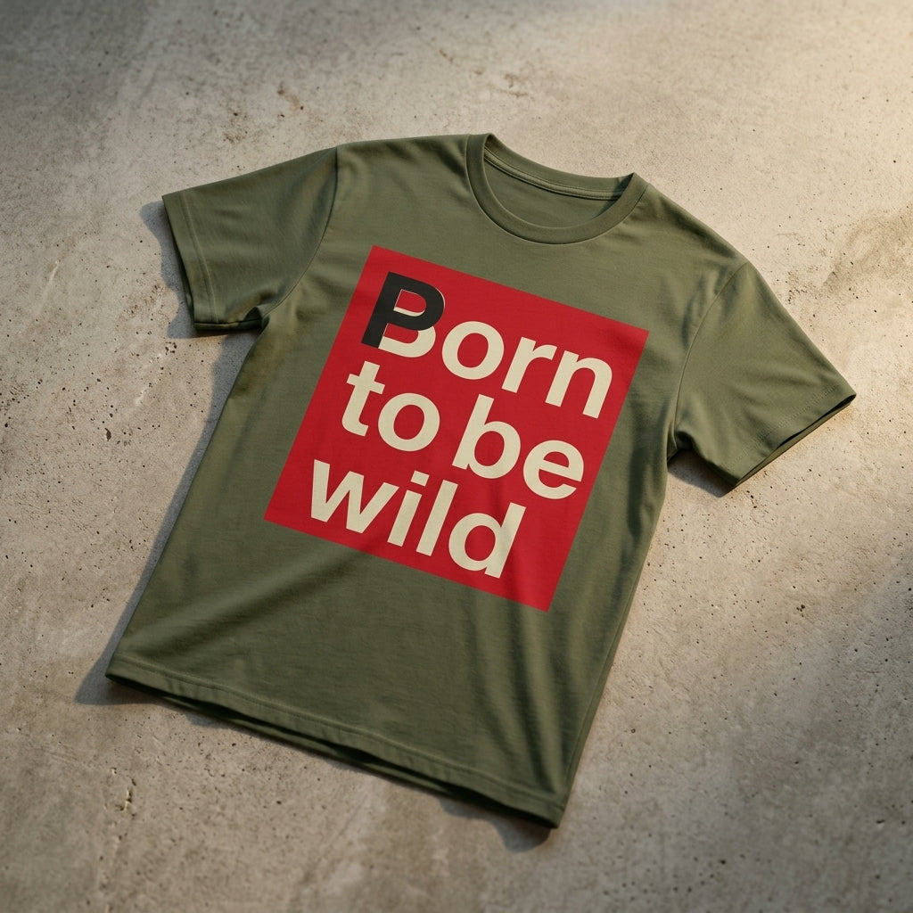 'Born to Be Wild' — T‑Shirt