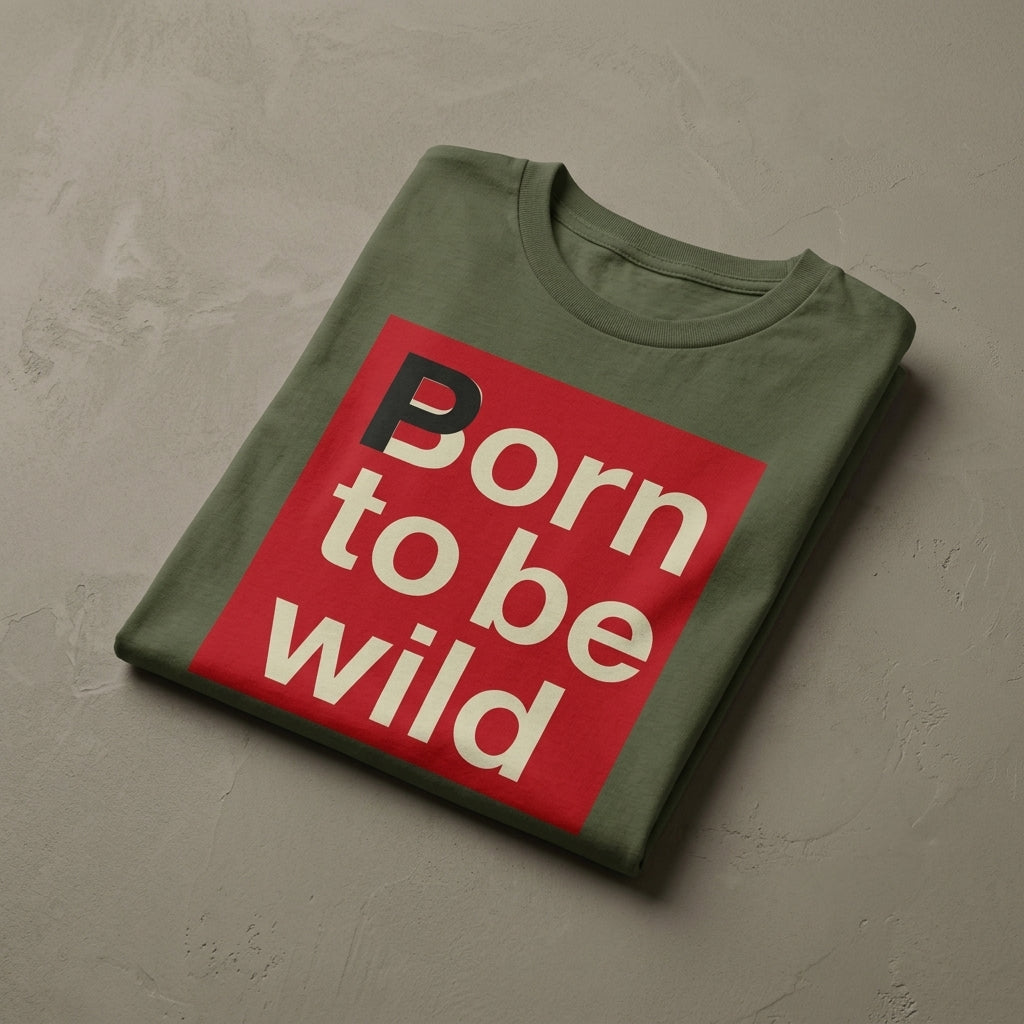 'Born to Be Wild' — T‑Shirt