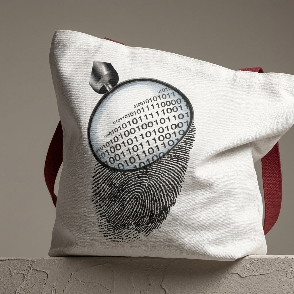 Detective Fingerprint — Tote Bag