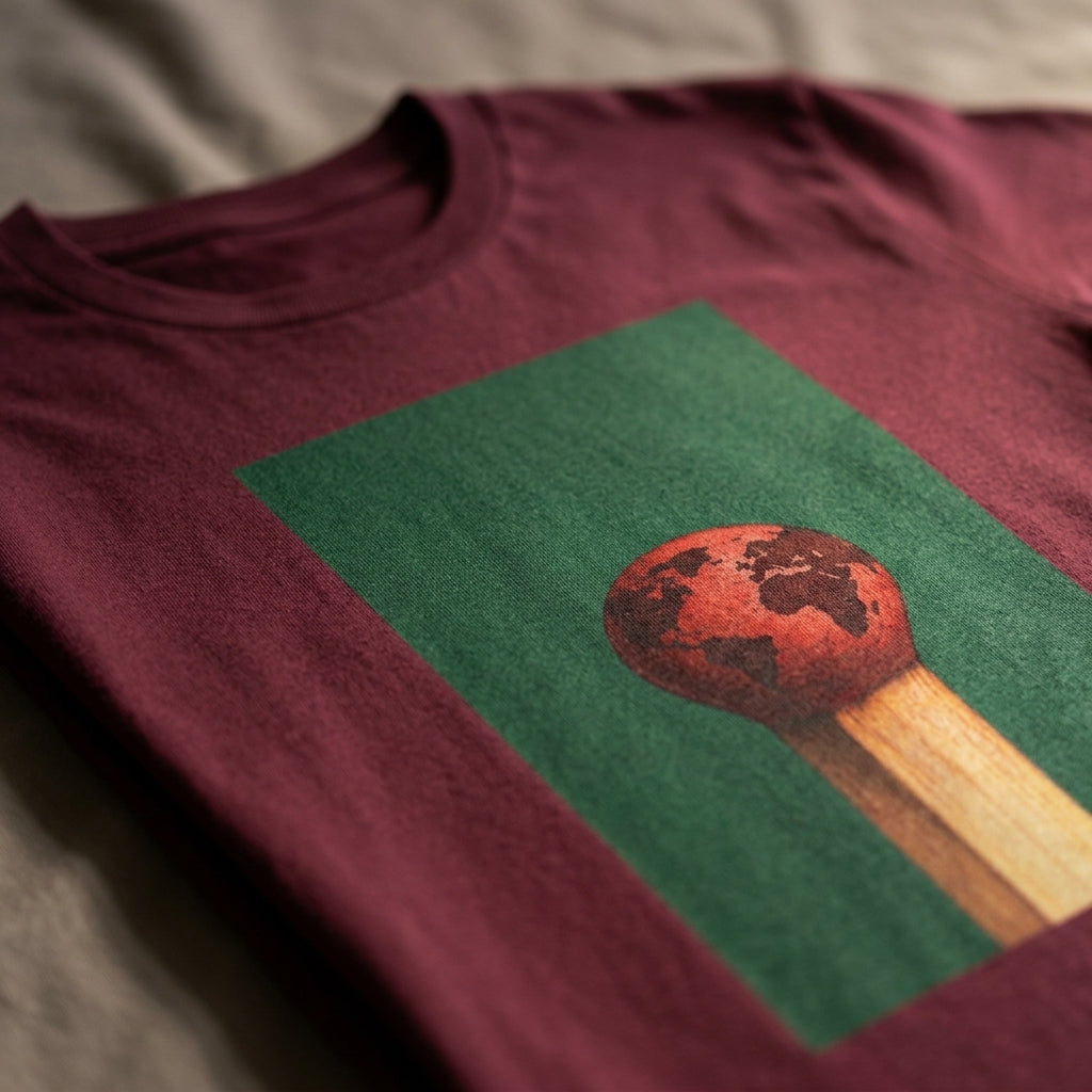 Matchstick Earth — T‑Shirt