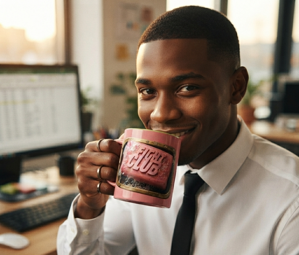 Fight Club Soap Bar Coffee Mug – Cult Classic Ceramic Mug