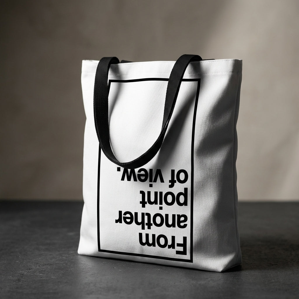 FROM ANOTHER POINT OF VIEW B_W - Tote Bag