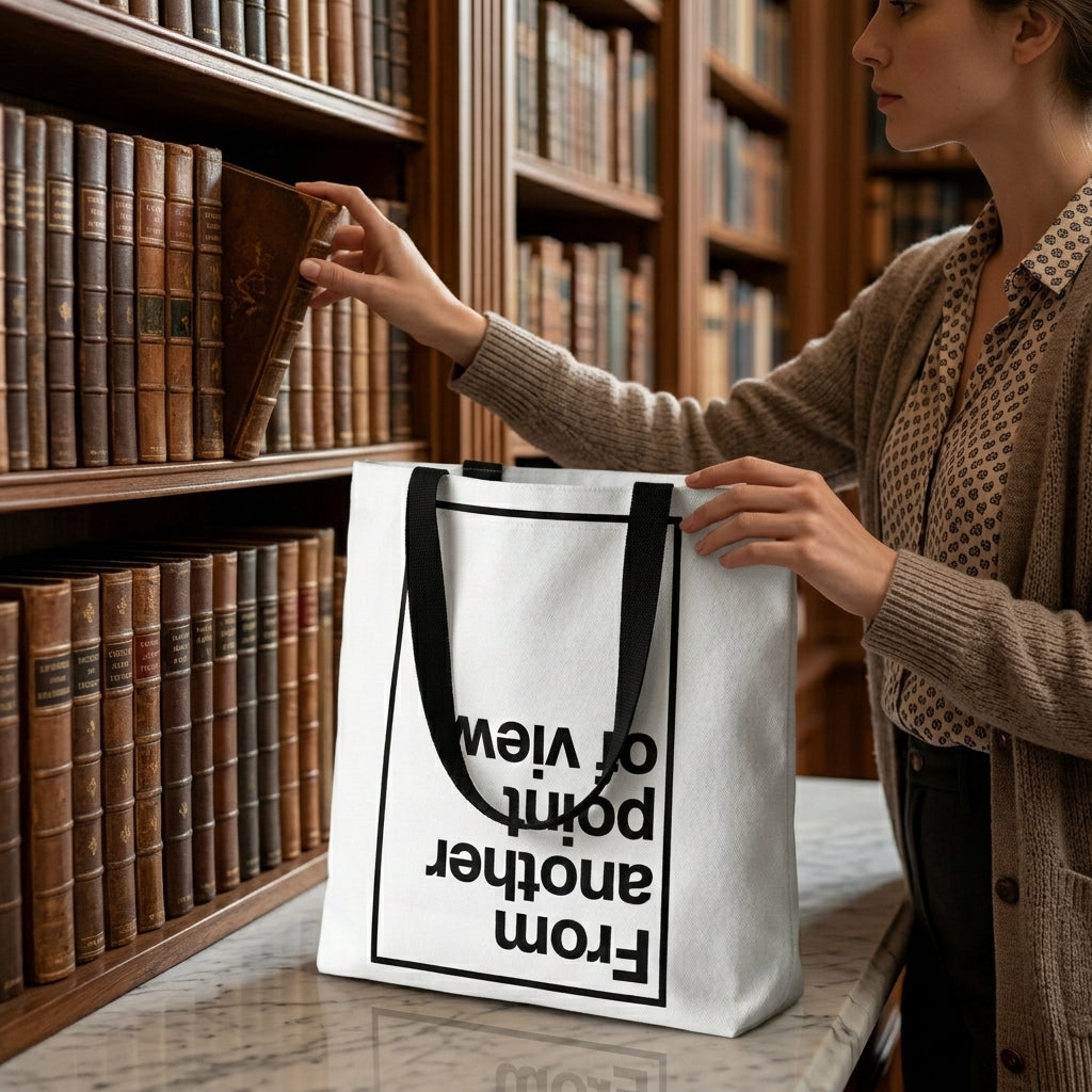 FROM ANOTHER POINT OF VIEW B_W - Tote Bag
