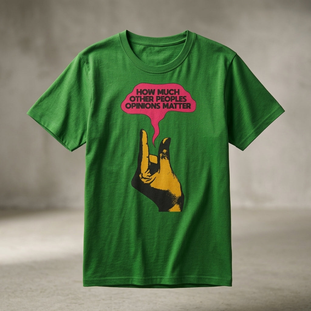 'How Much Other Peoples Opinions Matter' — T-Shirt