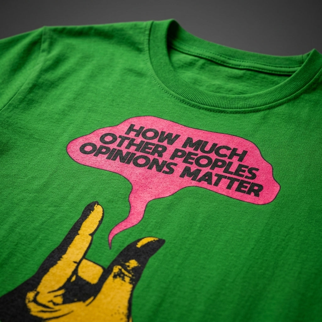 'How Much Other Peoples Opinions Matter' — T-Shirt