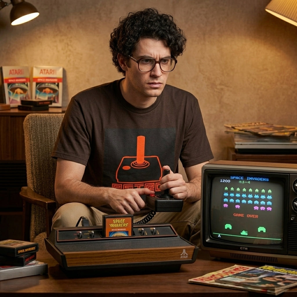 Retro Arcade Joystick — T-Shirt