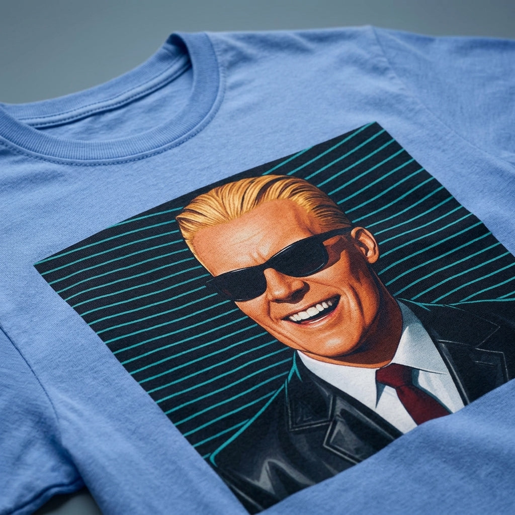 'MAX HEADROOM' — T shirt
