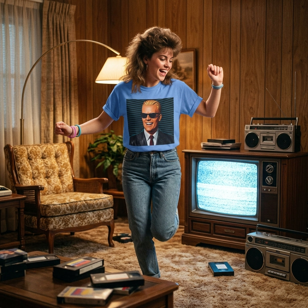 'MAX HEADROOM' — T shirt