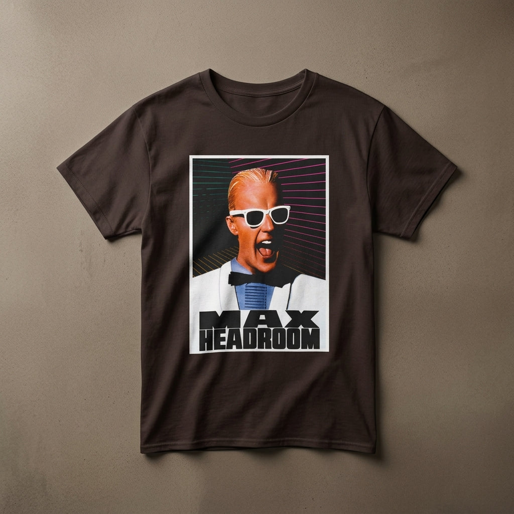 Max Headroom — T‑Shirt