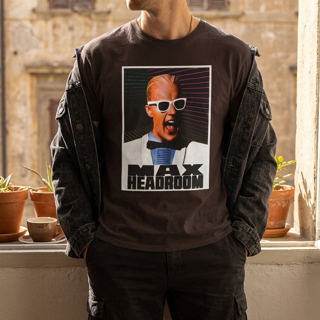 Max Headroom — T‑Shirt