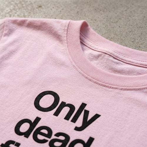 "Only Dead Fish Go With The Flow" — T-Shirt