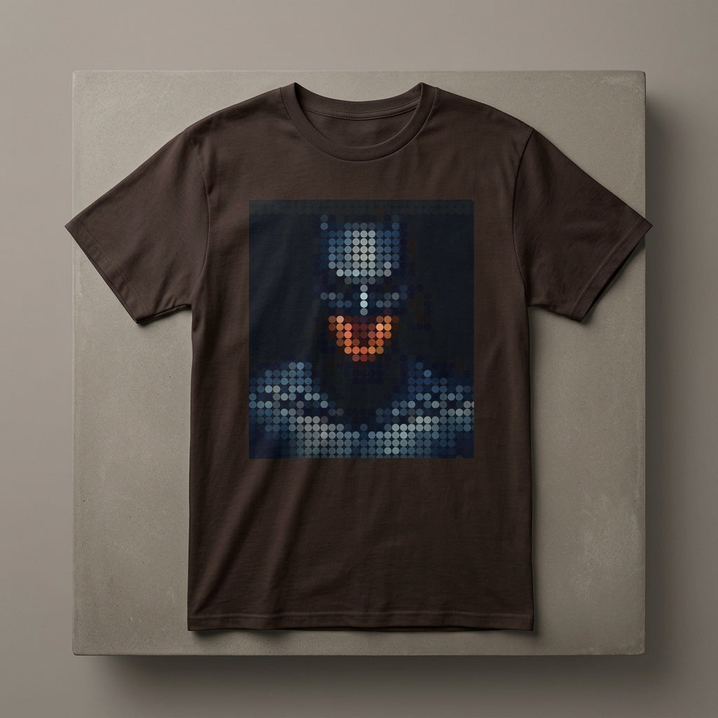 Pixel Art Batman T-Shirt – Superhero Graphic Tee