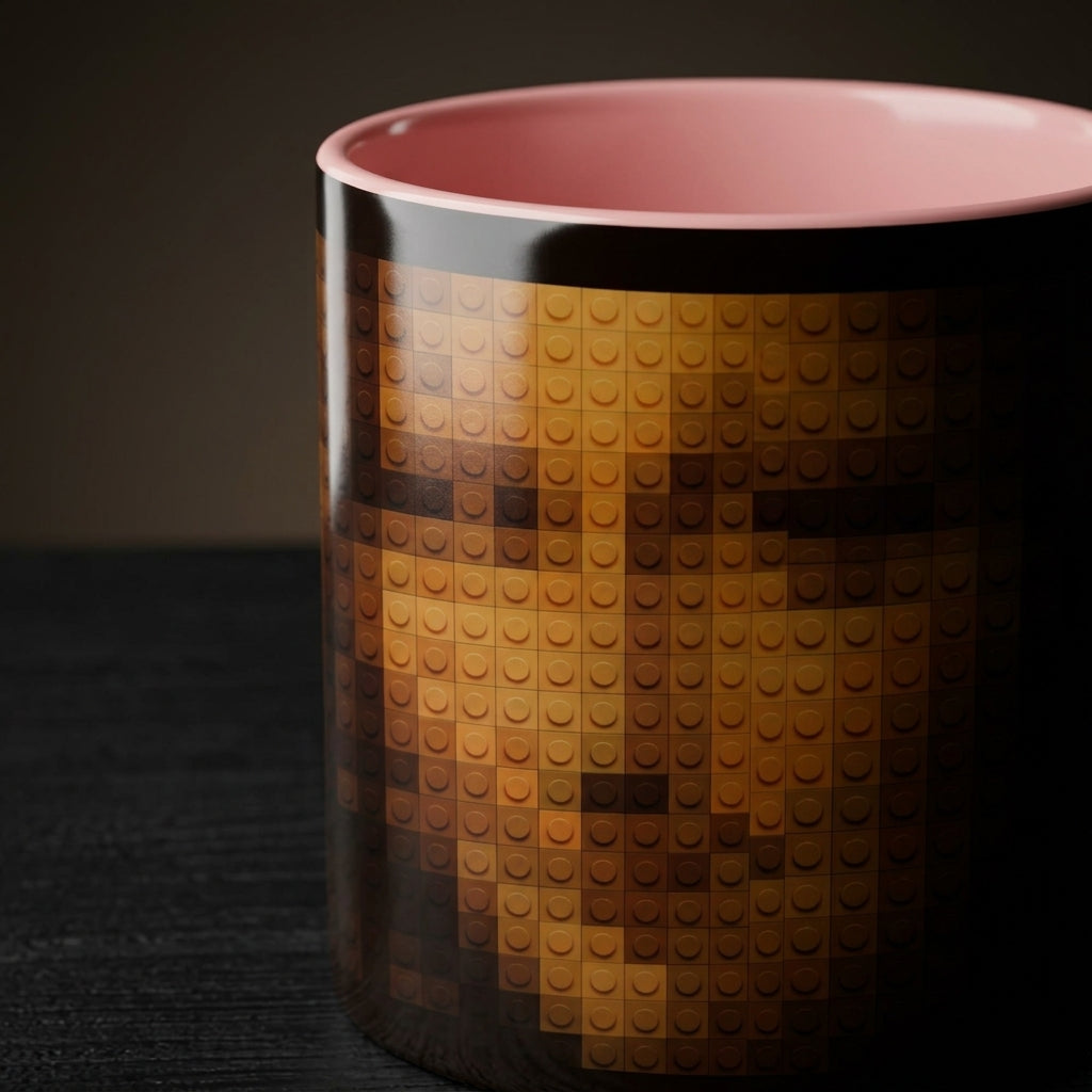 Brick Portrait — Coffee Mug