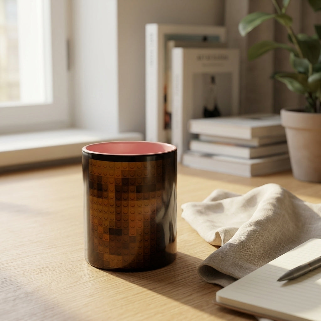 Brick Portrait — Coffee Mug