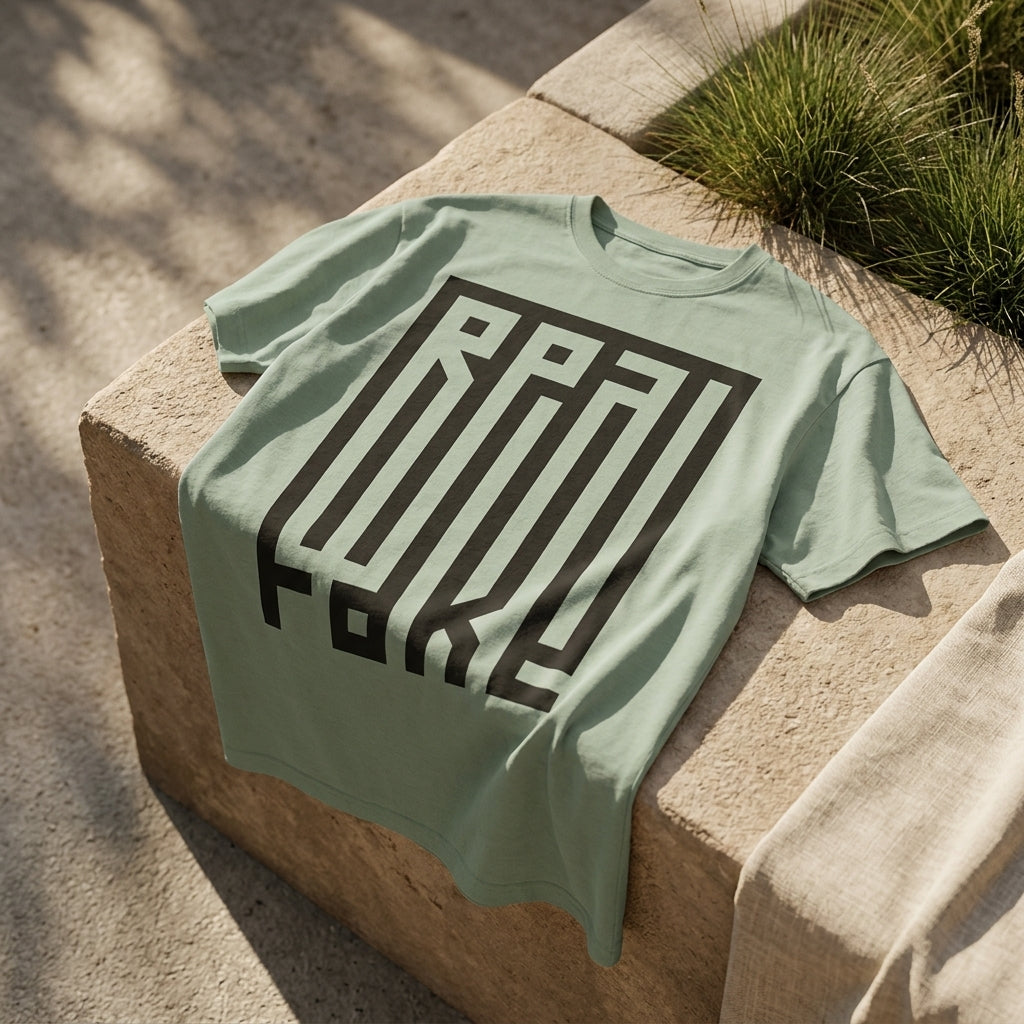 'Real/Fake' — T-Shirt