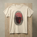 Skull Fingerprint T-Shirt – Dark Art Graphic Tee