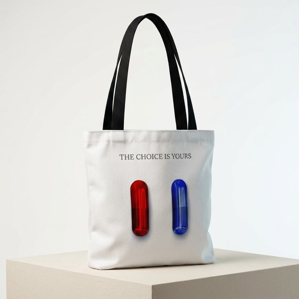 "The Choice Is Yours" — Tote Bag