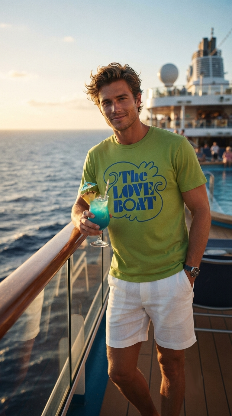 The Love Boat T-Shirt – Nostalgic TV Series Graphic Tee