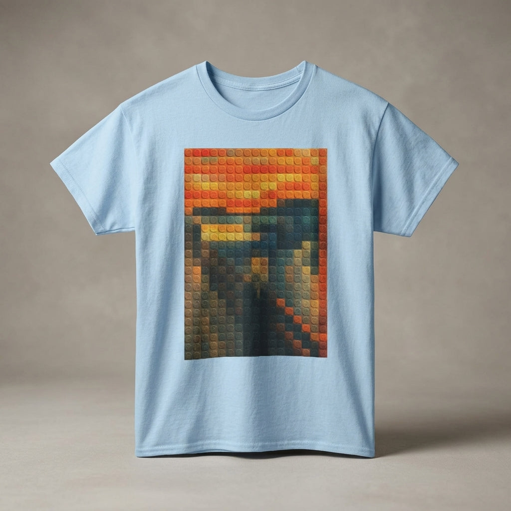 Pixelated Scream — T-Shirt