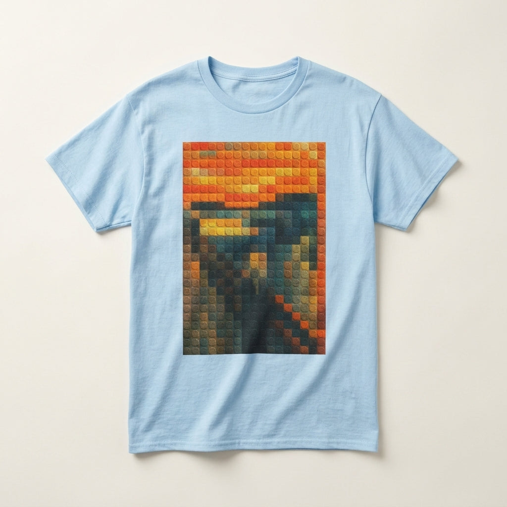 Pixelated Scream — T-Shirt