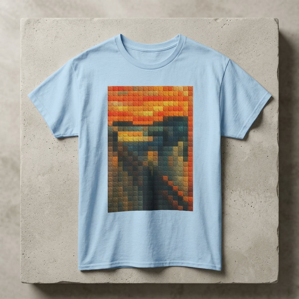 Pixelated Scream — T-Shirt