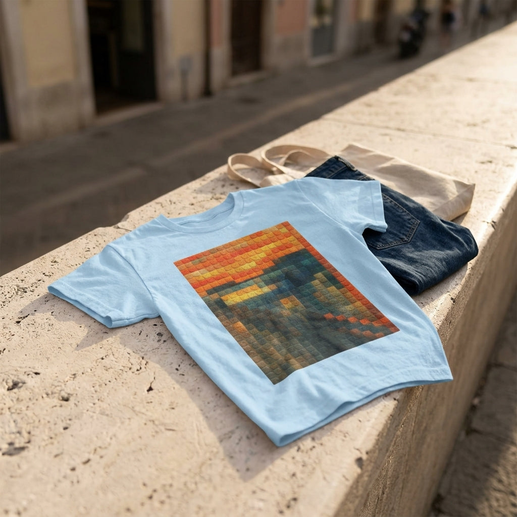 Pixelated Scream — T-Shirt