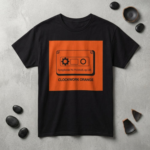 Clockwork Orange Cassette T-Shirt – Retro Cult Classic Graphic Tee