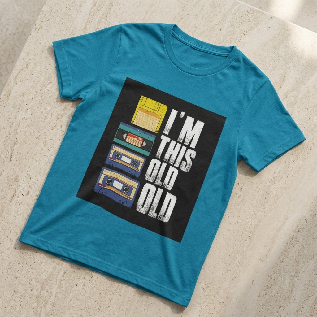 I'm This Old T-Shirt – Funny Age Humor Graphic Tee