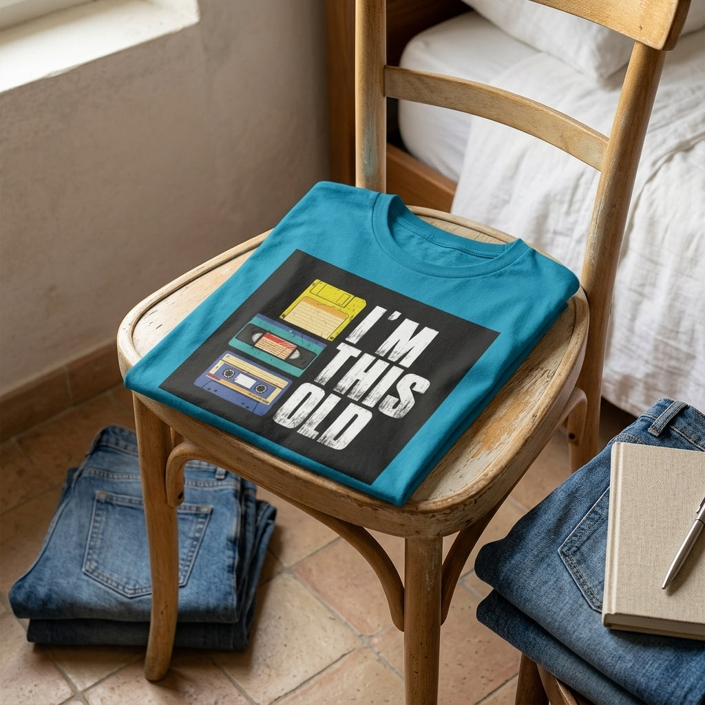 I'm This Old T-Shirt – Funny Age Humor Graphic Tee