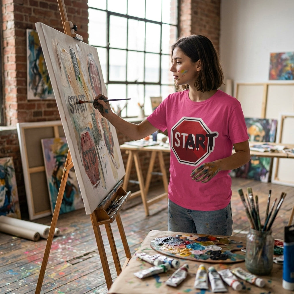 Start/Art — T-Shirt